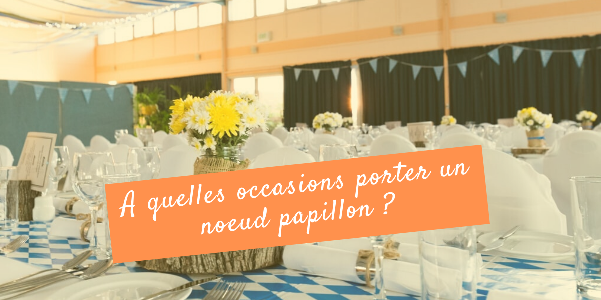 A quelles occasions porter le noeud papillon ? Image