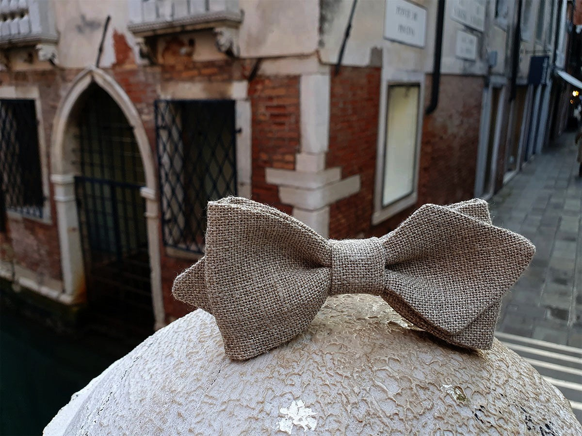 Noeud papillon en lin Image