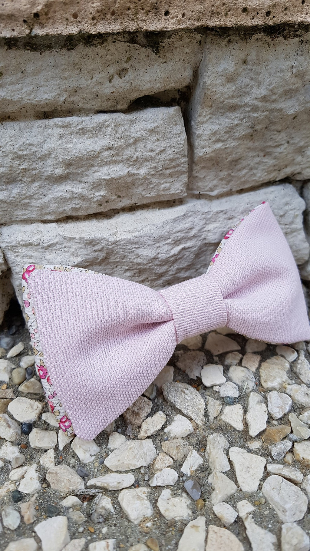 Noeud papillon Double - Liberty et Rose