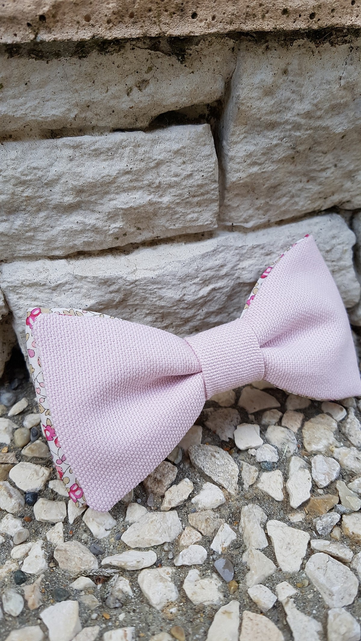 Noeud papillon Double - Liberty et Rose