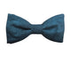 Nœud papillon bleu canard