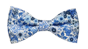 Noeud papillon Liberty bleu ciel