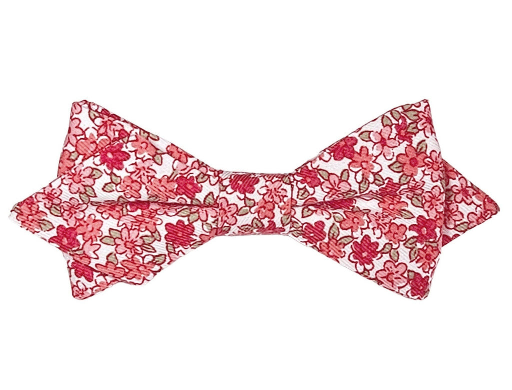 Noeud papillon Liberty corail - Effet Noeud Pap
