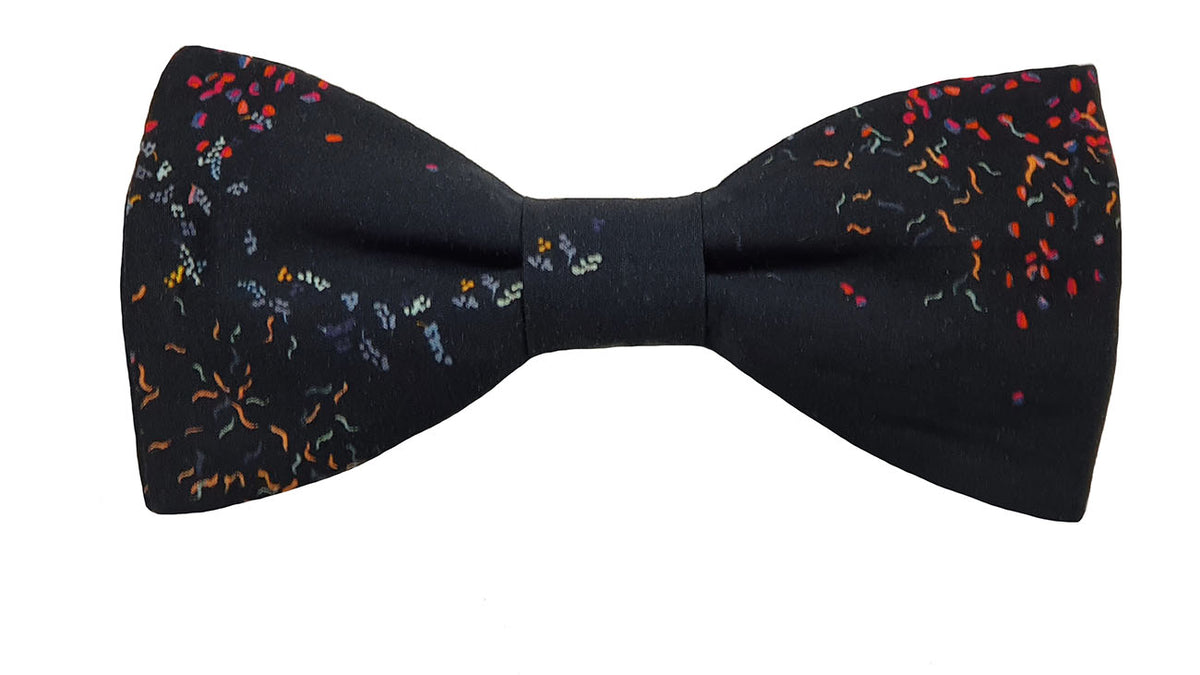 Nœud papillon Liberty noir pour un style chic