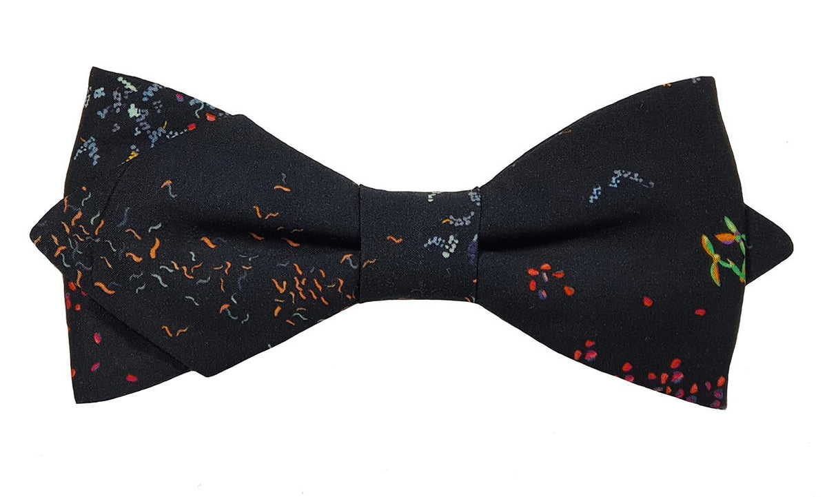 Noeud papillon Liberty Noir