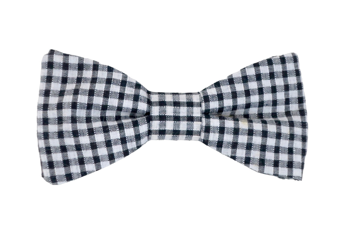 Nœud papillon vichy noir et blanc, un classique intemporel pour un style élégant et sobre