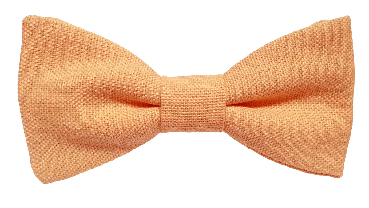 Noeud papillon Orange abricot - Effet Noeud Pap