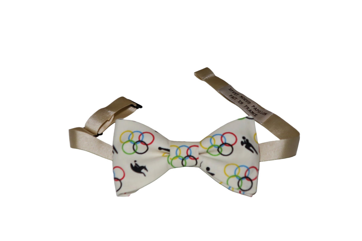 Noeud papillon esprit olympique Paris 2024