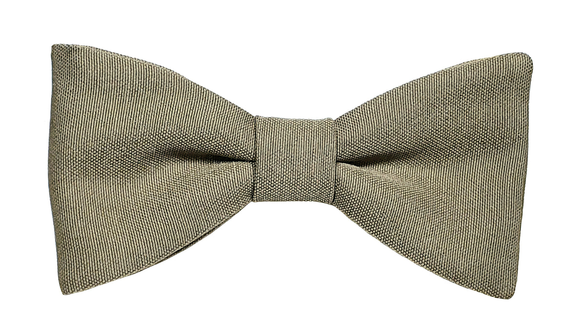 Noeud papillon Beige Tabac