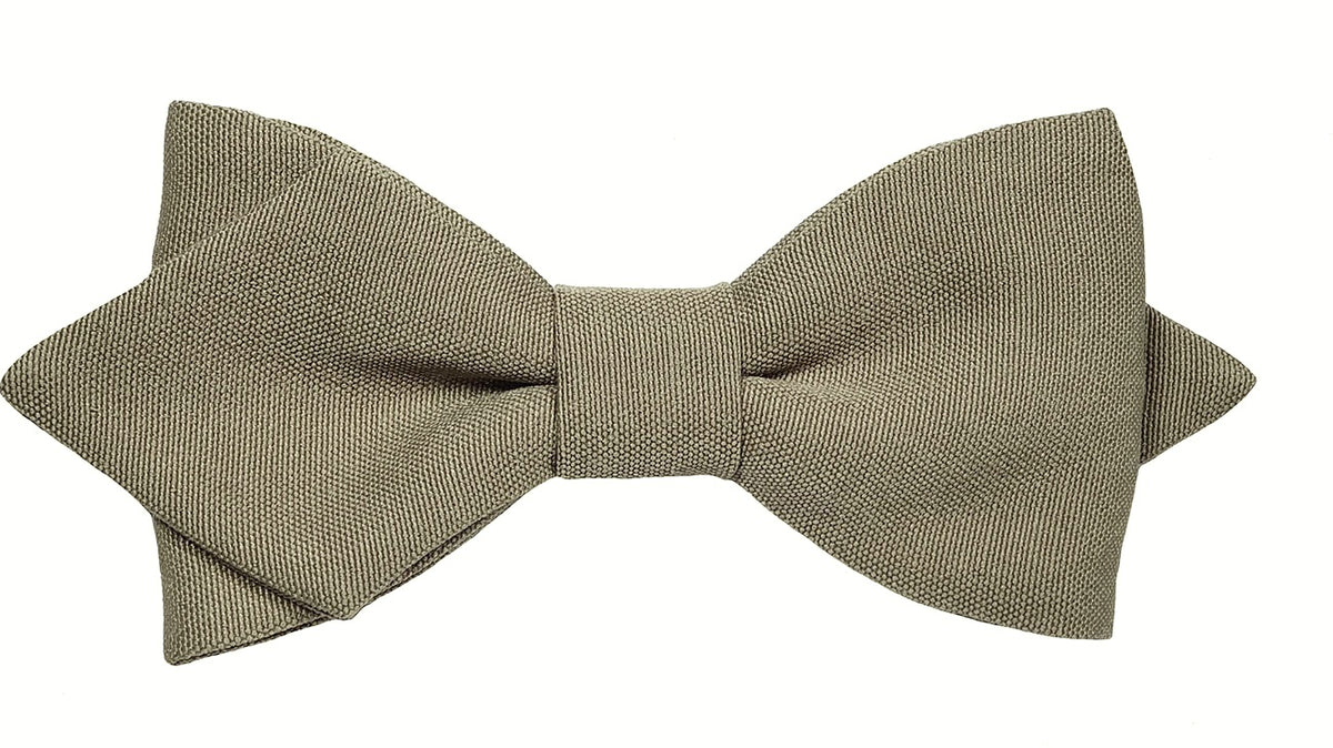 Noeud papillon Beige Tabac - Effet Noeud Pap