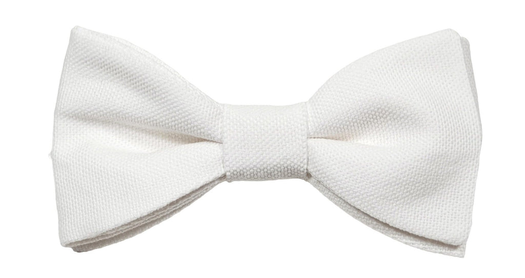 Nœud papillon blanc