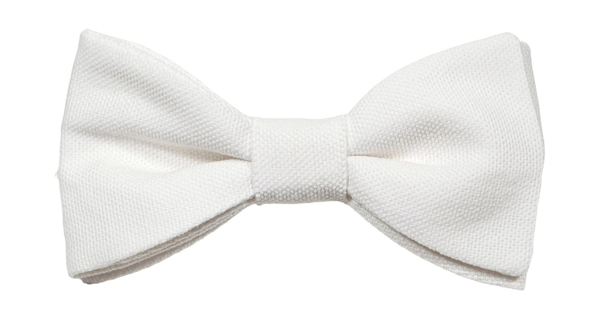 Nœud papillon blanc