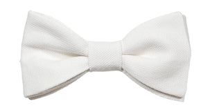 Nœud papillon blanc