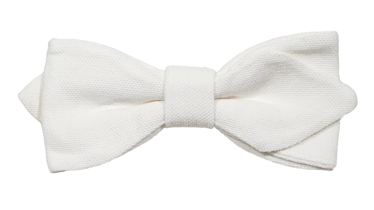 Noeud papillon blanc pur - Effet Noeud Pap