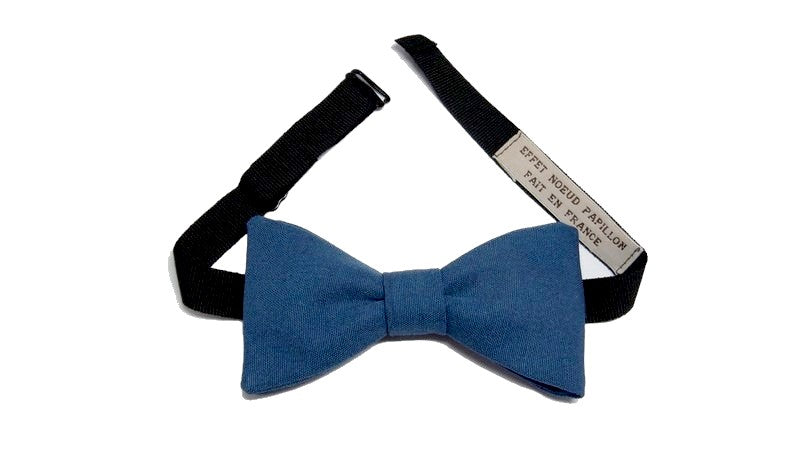 Noeud papillon Bleu Océan - Effet Noeud Pap