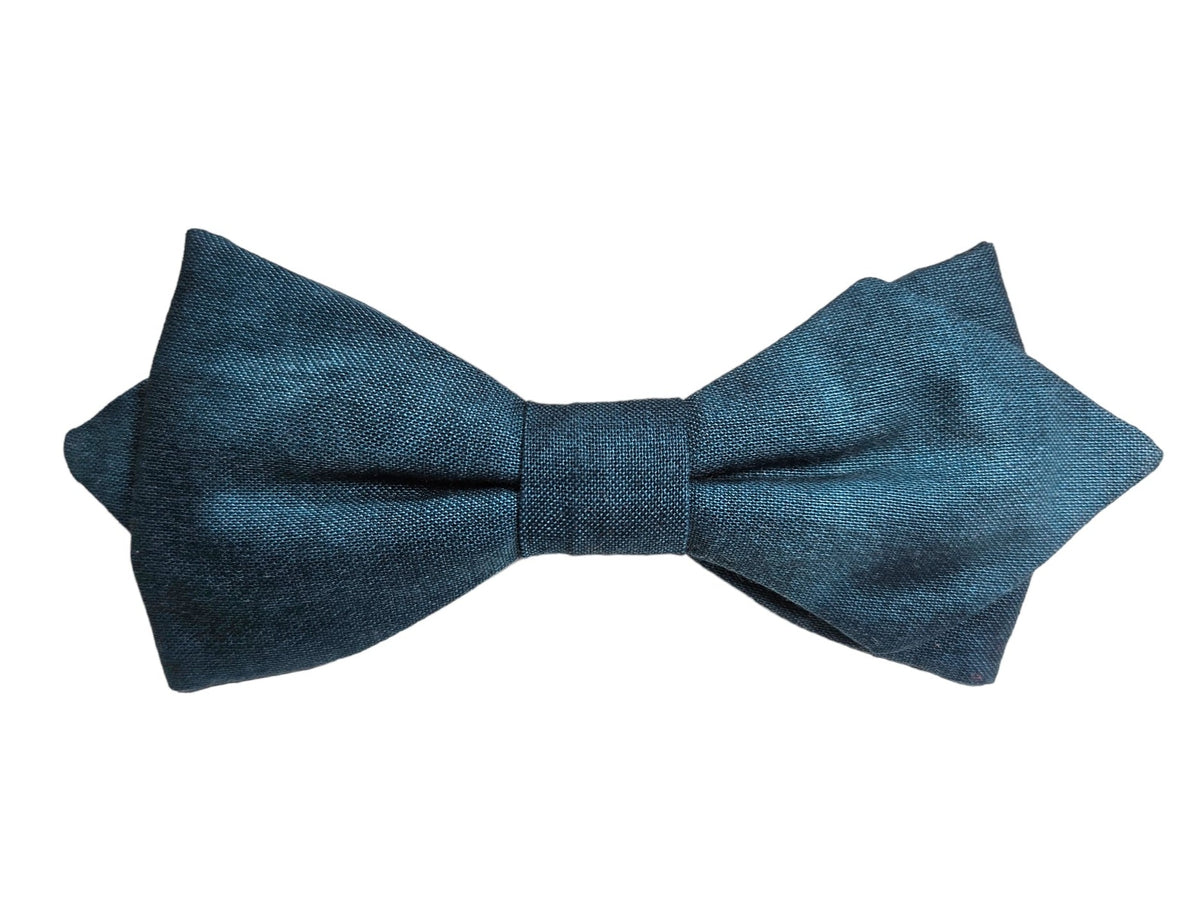 Noeud pap bleu canard