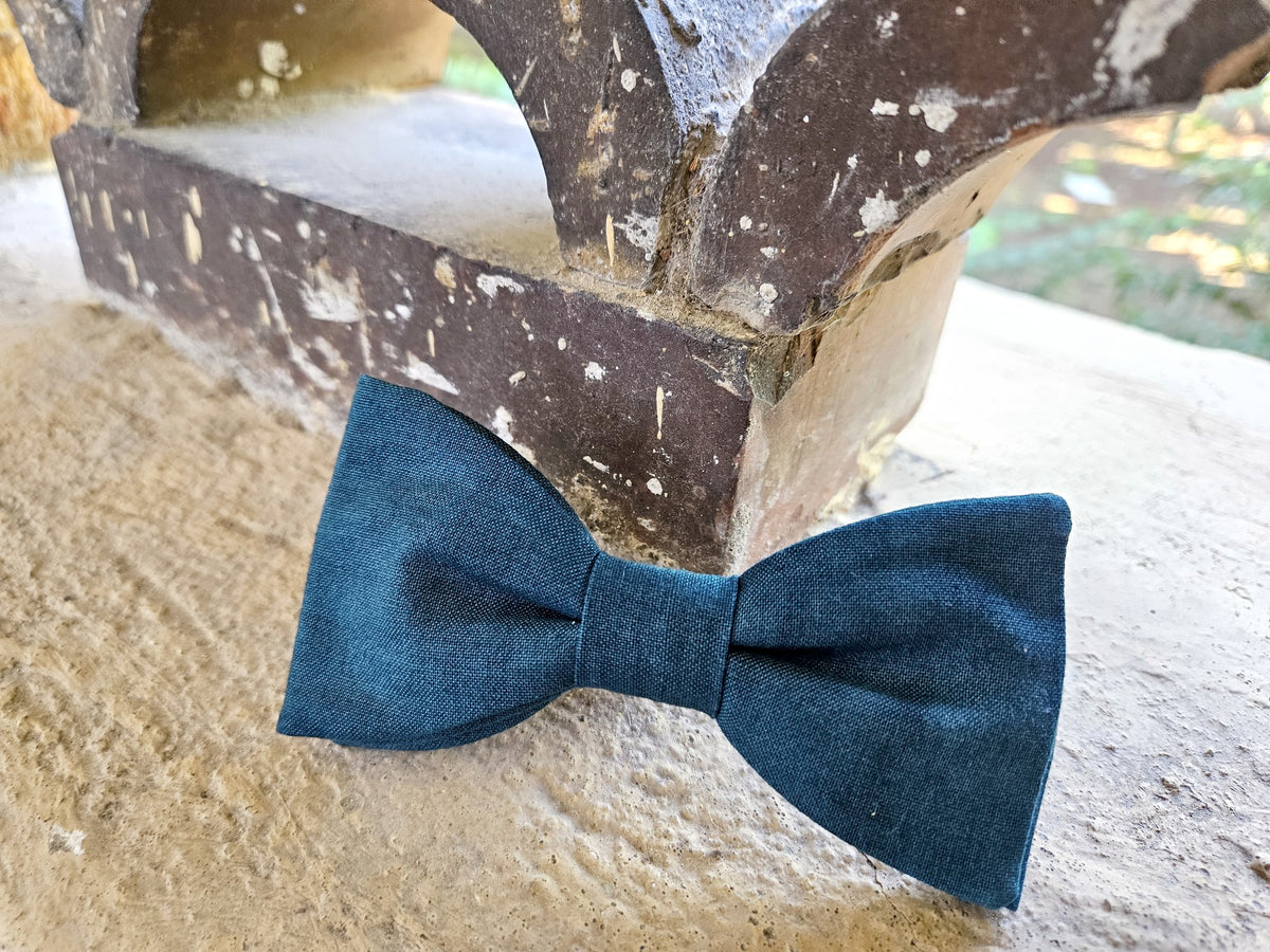 Noeud papillon bleu canard - Effet Noeud Pap