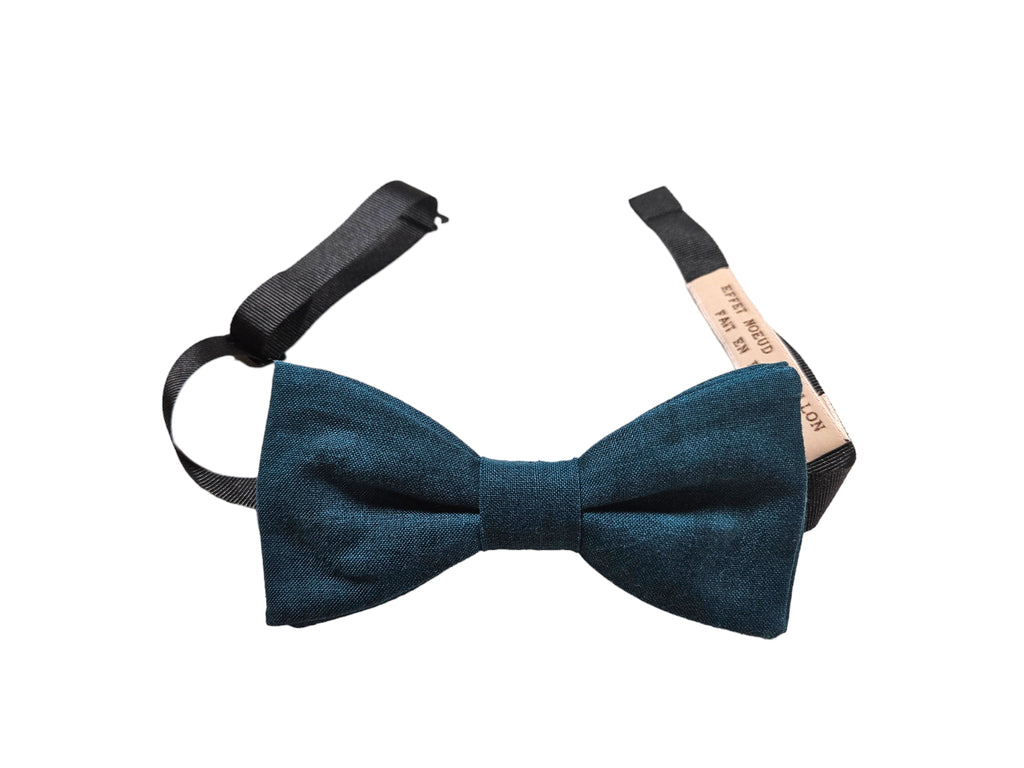 Noeud papillon bleu canard - Effet Noeud Pap