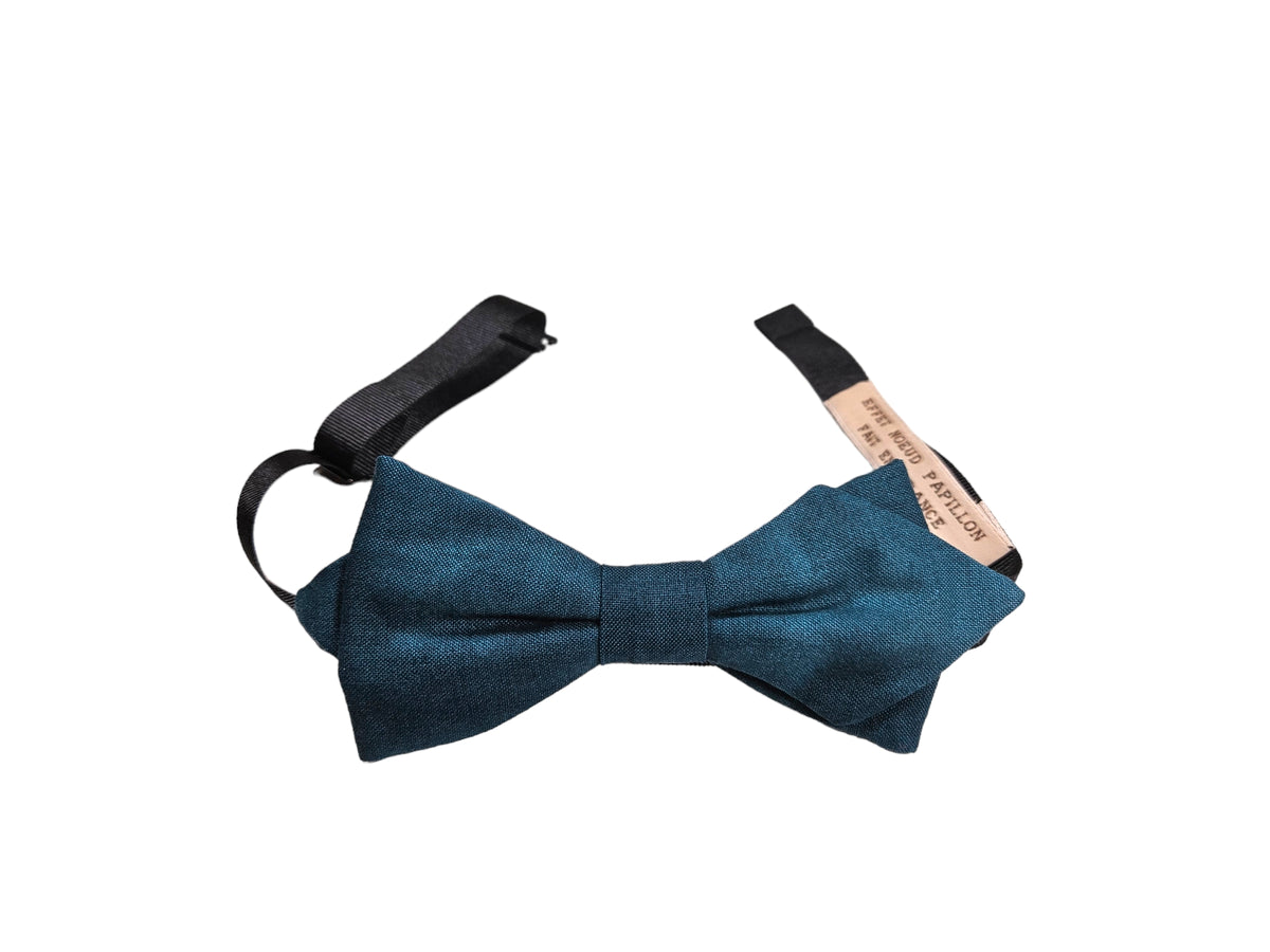 Noeud papillon bleu canard - Effet Noeud Pap