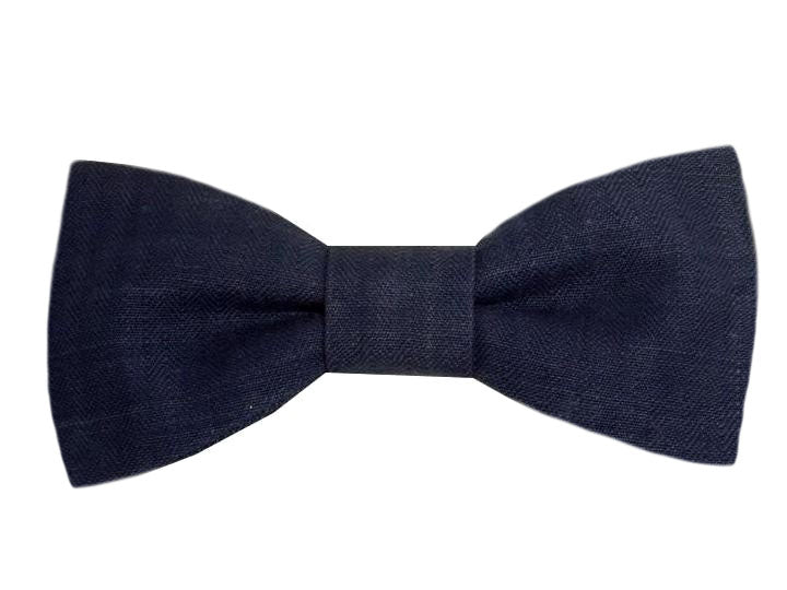 Noeud papillon bleu denim - Effet Noeud Pap