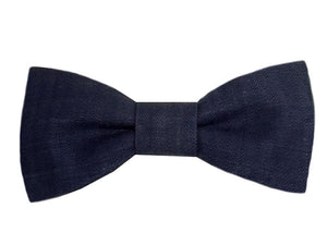 Noeud papillon bleu denim - Effet Noeud Pap