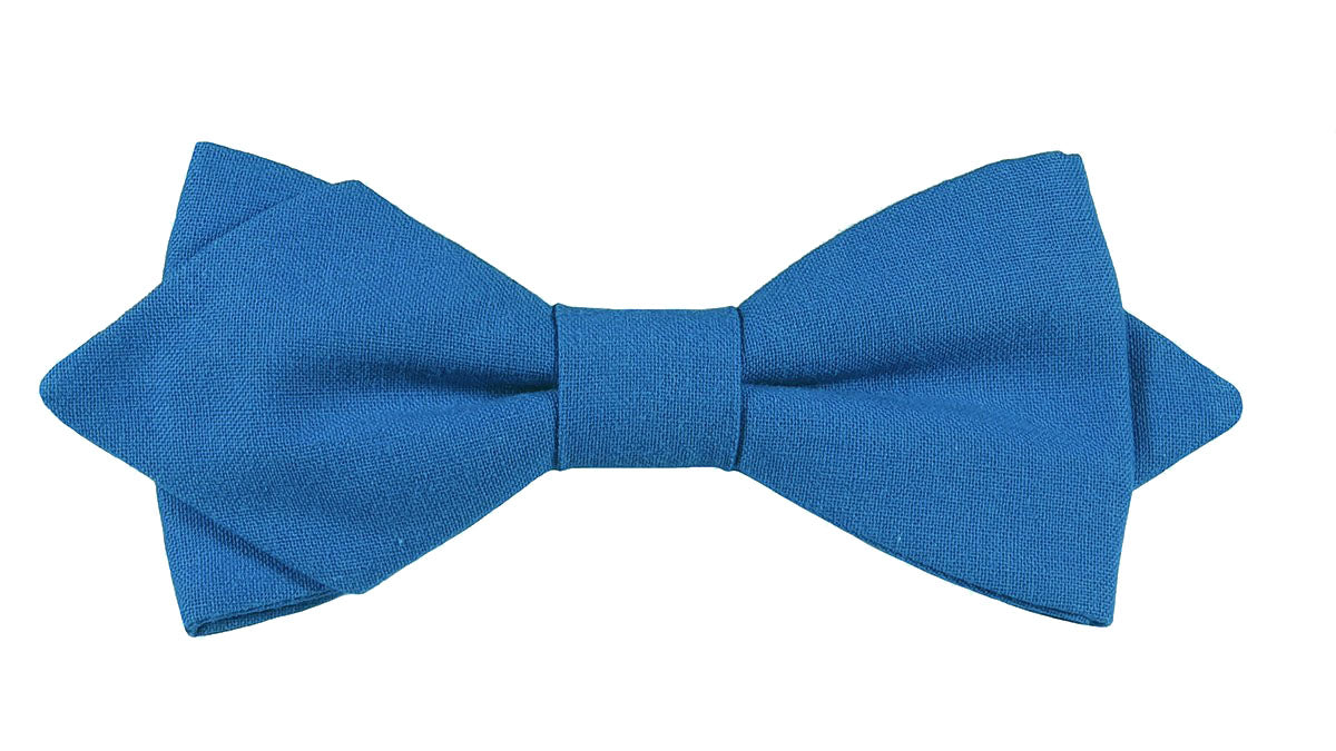 noeud papillon bleu électrique