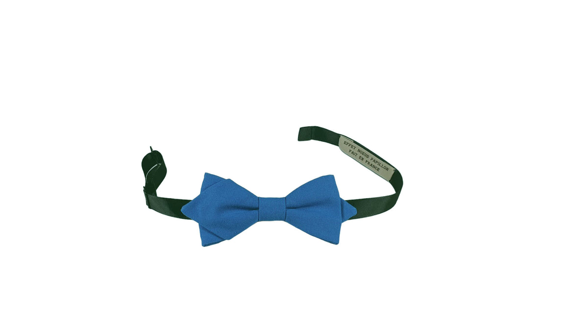 Noeud papillon bleu électrique - Effet Noeud Pap