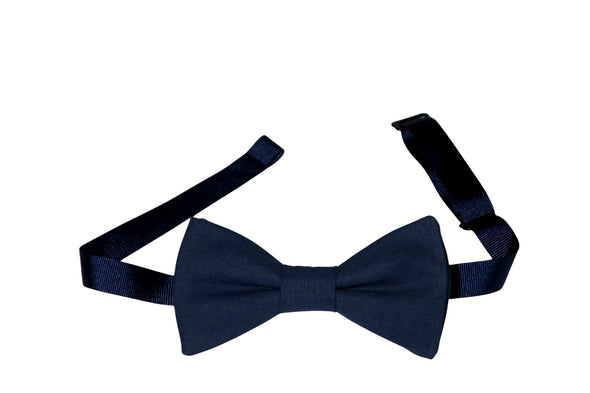 Noeud papillon bleu foncé