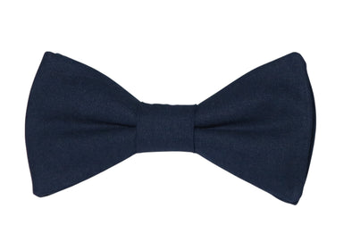 Noeud papillon bleu foncé