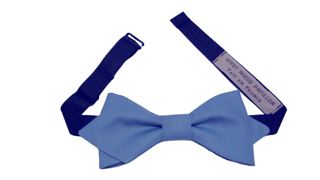 Noeud papillon bleu gris - Effet Noeud Pap