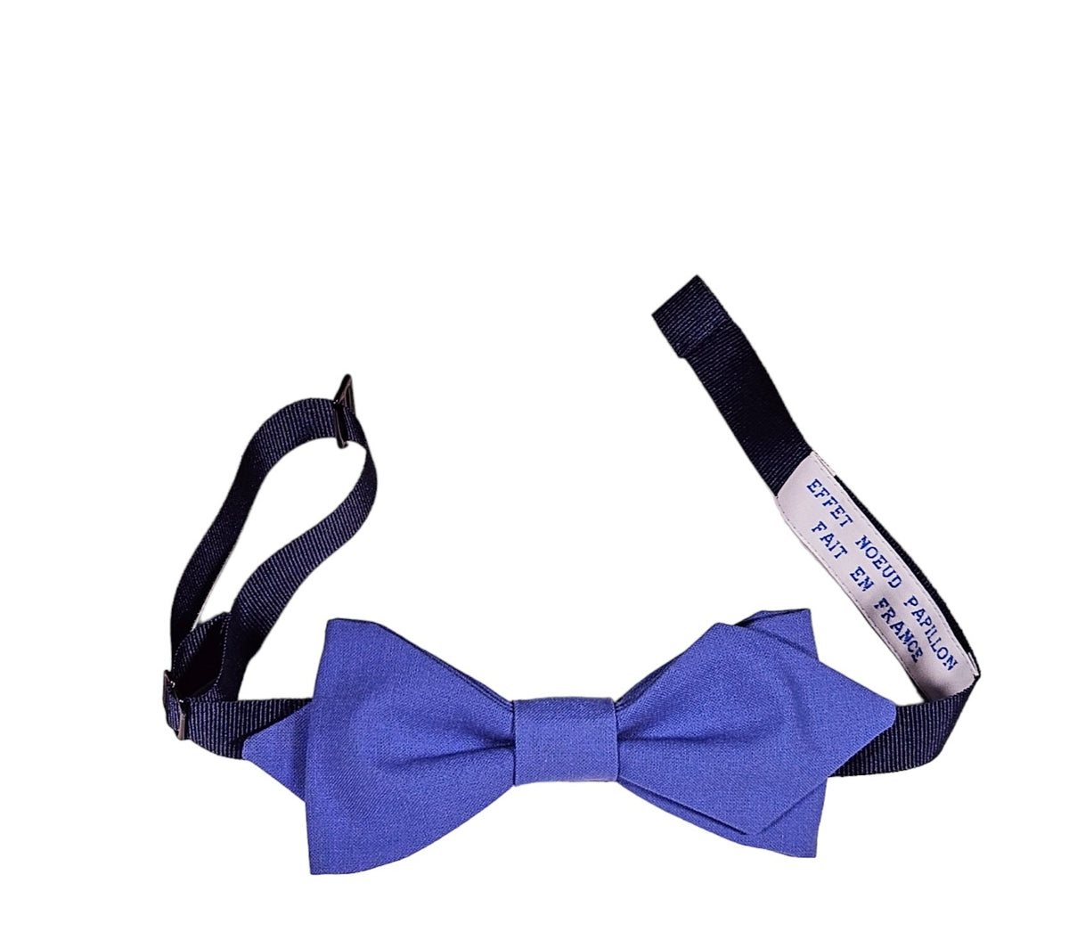 Noeud papillon bleu indigo - Effet Noeud Pap