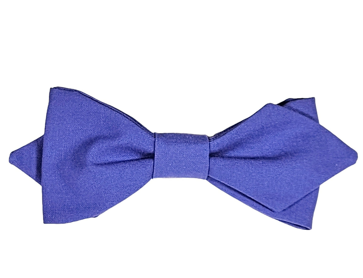 Noeud papillon indigo