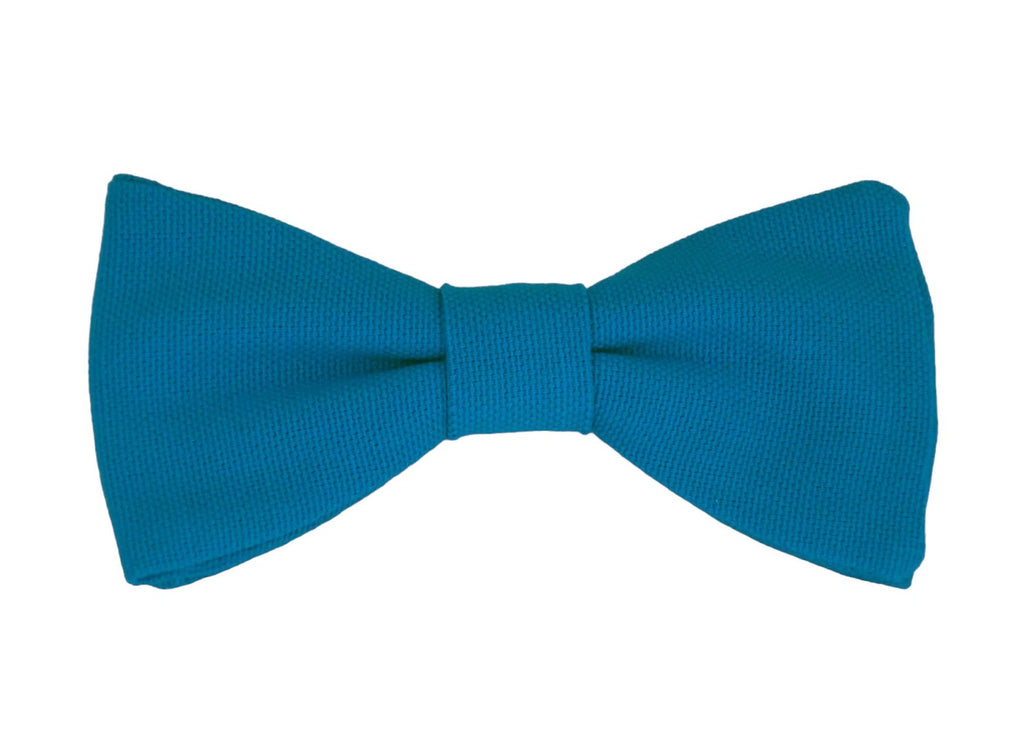 Nœud papillon bleu lagon