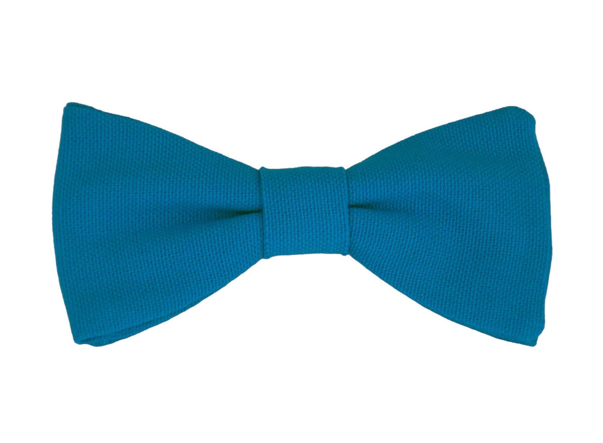 Nœud papillon bleu lagon