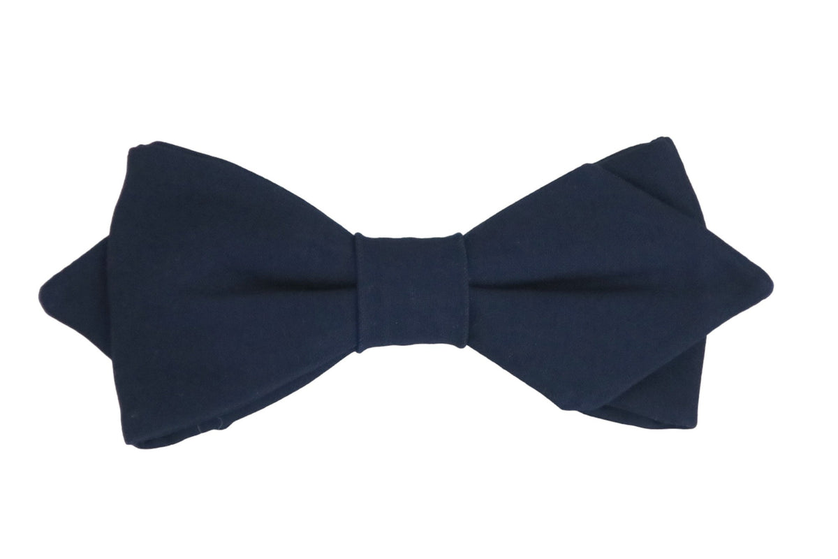 Noeud papillon bleu navy