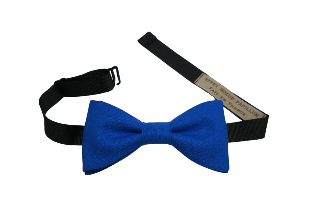 noeud papillon bleu royal
