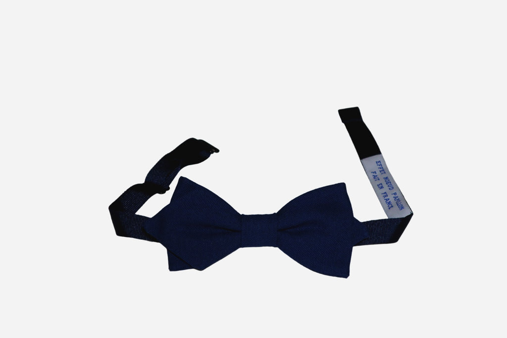 Noeud papillon bleu saphir - Effet Noeud Pap