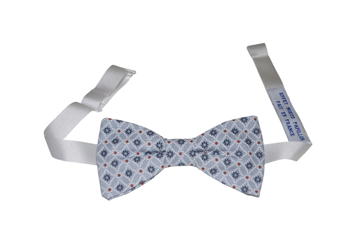 Noeud papillon japonais Shippô bleu - Effet Noeud Pap