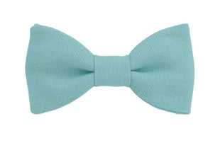 Noeud papillon bleu vert Celadon - Effet Noeud Pap