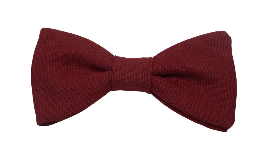 Nœud papillon bordeaux