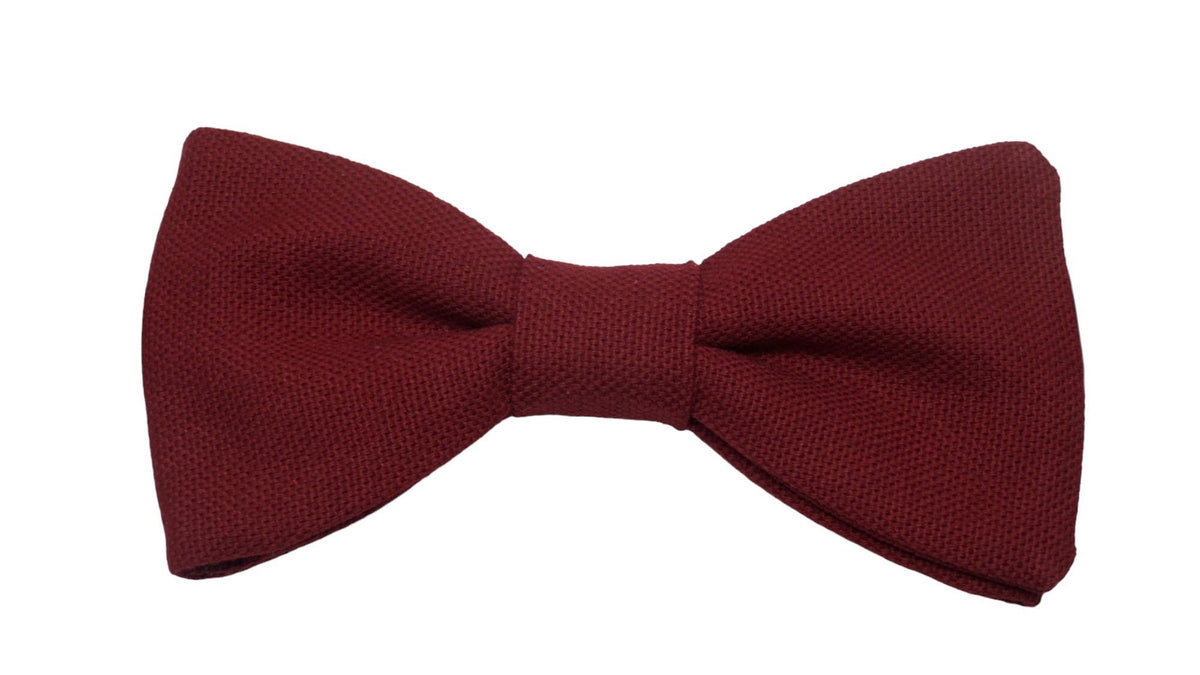 Nœud papillon bordeaux
