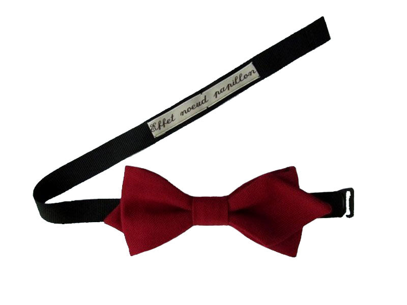 Noeud papillon bordeaux - Effet Noeud Pap