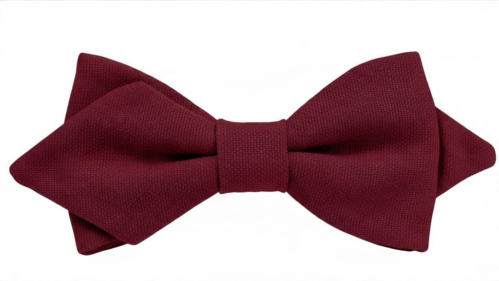 Nœud papillon bordeaux
