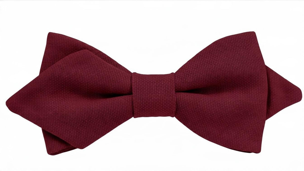 Nœud papillon bordeaux
