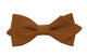 Noeud papillon lin cannelle