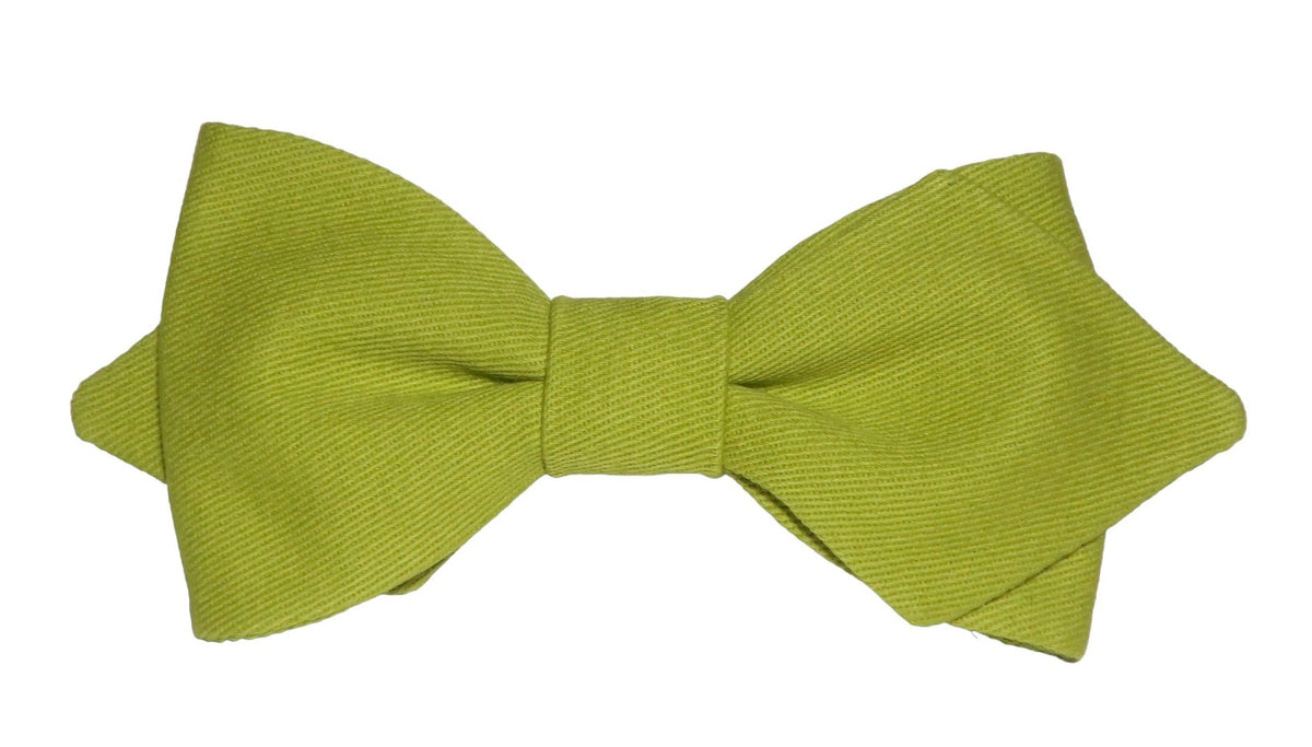 Nœud papillon citron vert 
