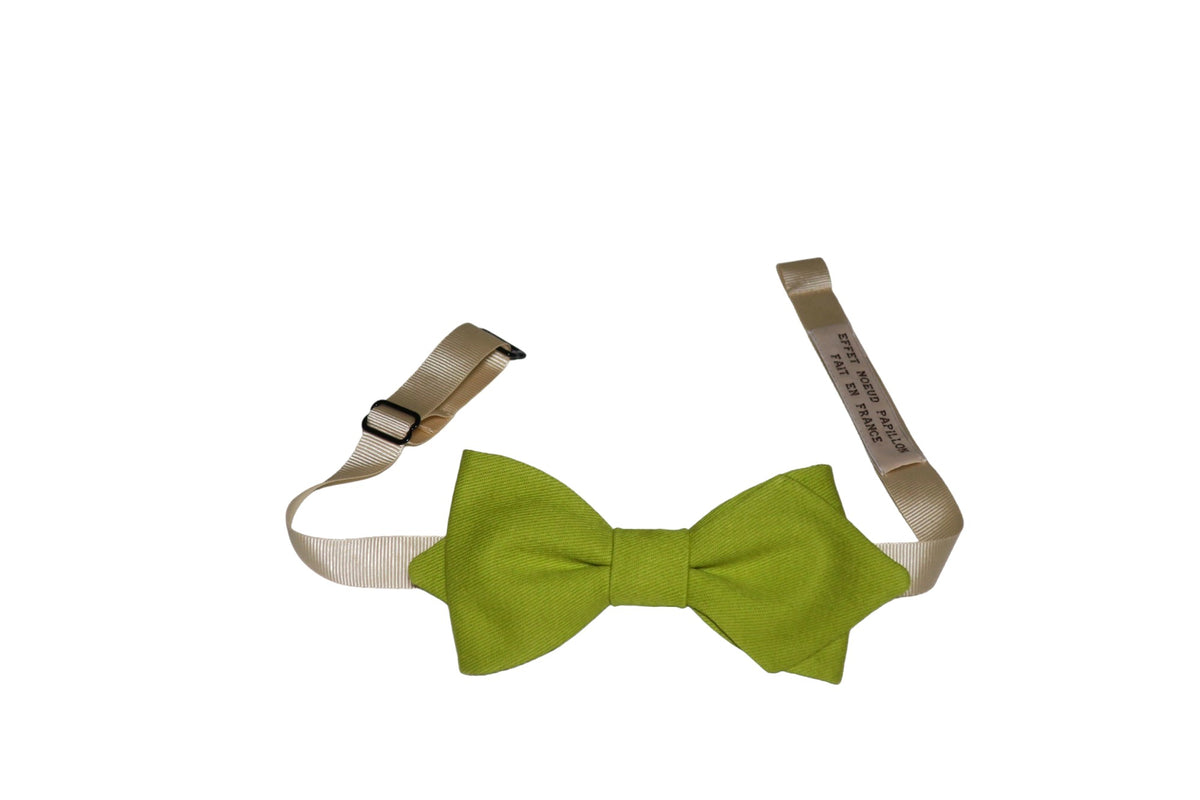 Noeud papillon citron vert