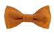Nœud papillon cognac raffiné, parfait pour look chic et événement élégant