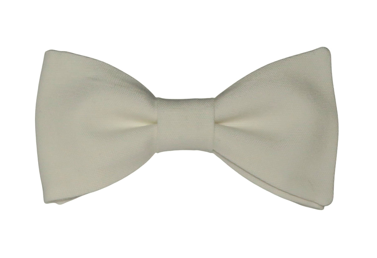 Noeud papillon écru