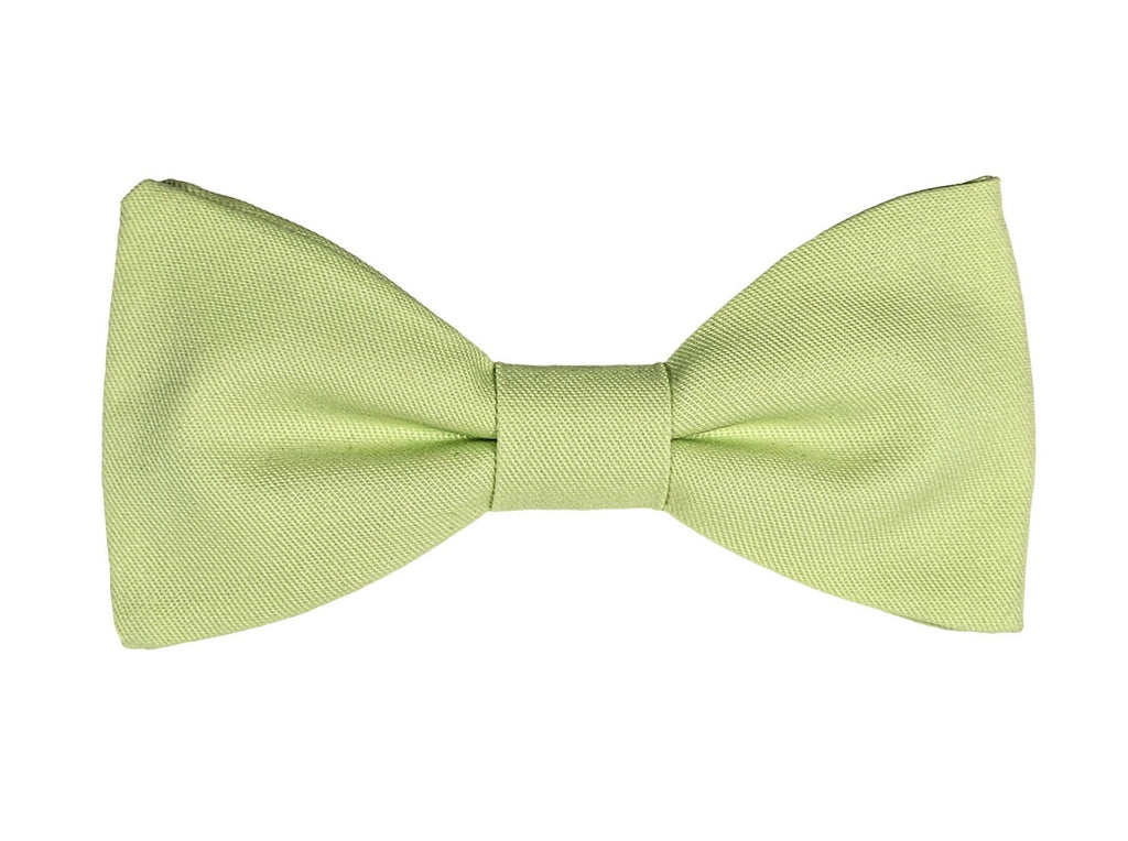Nœud papillon vert tilleul